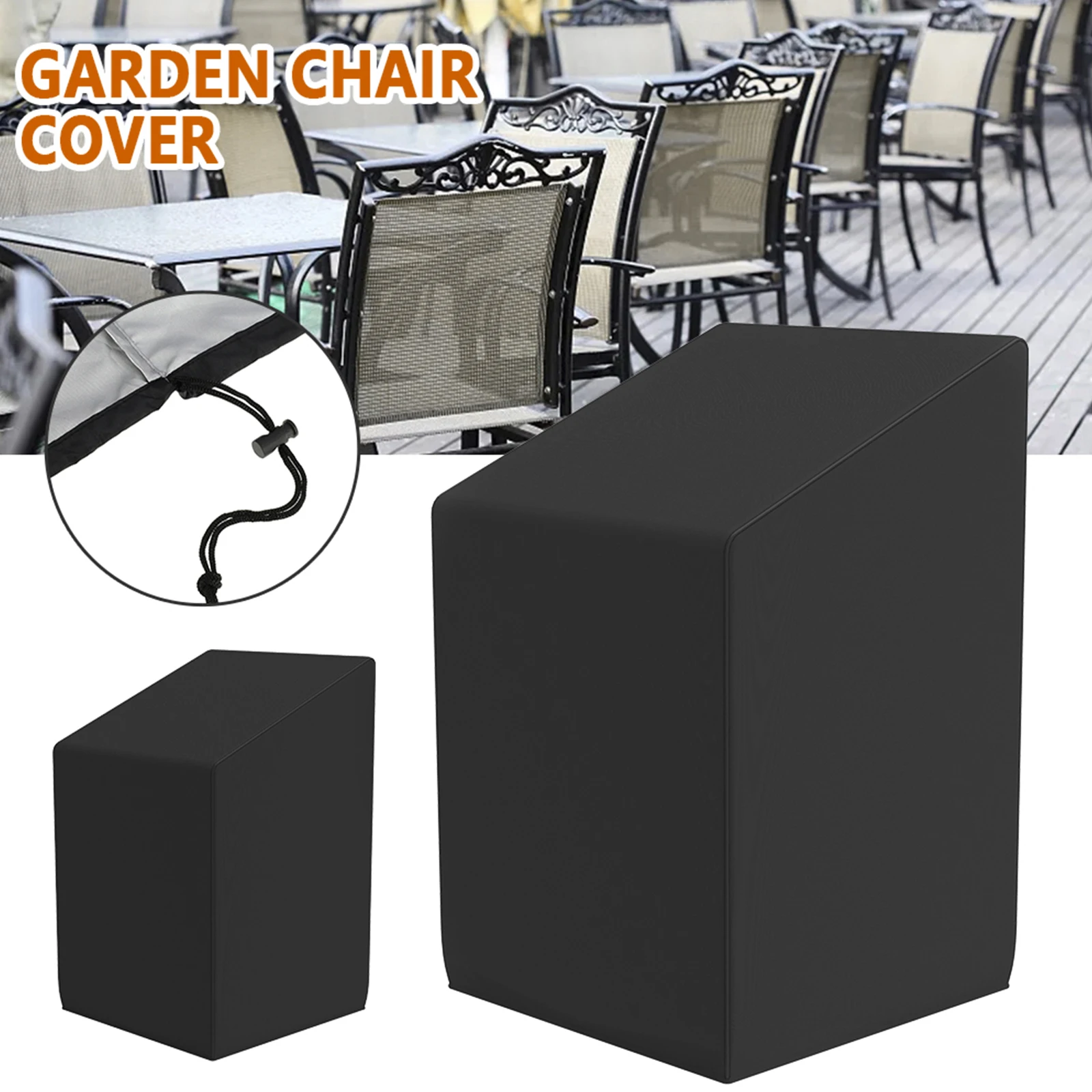 Outdoor Furniture Plans - Stacked Chair Dust Cover with Storage