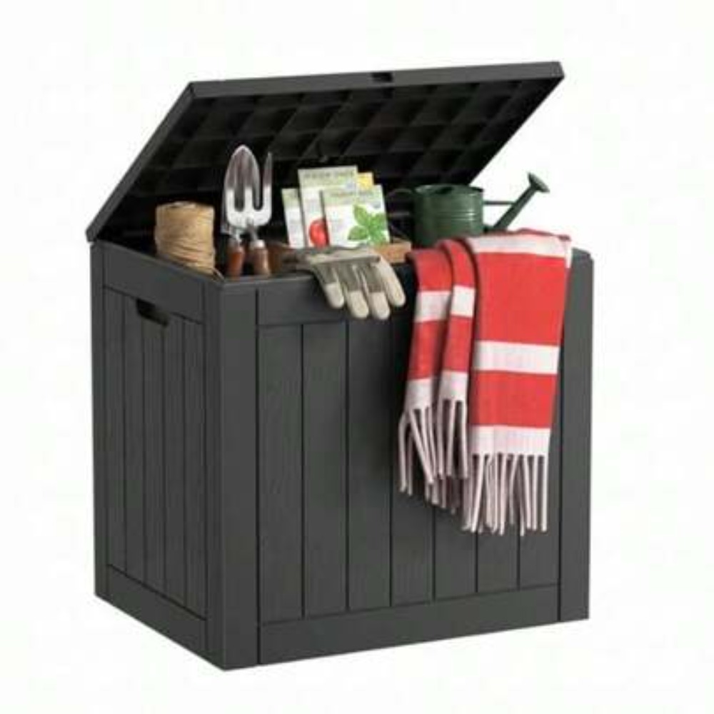Outdoor Furniture Cushion - Outdoor Storage Box Resin Waterproof Deck