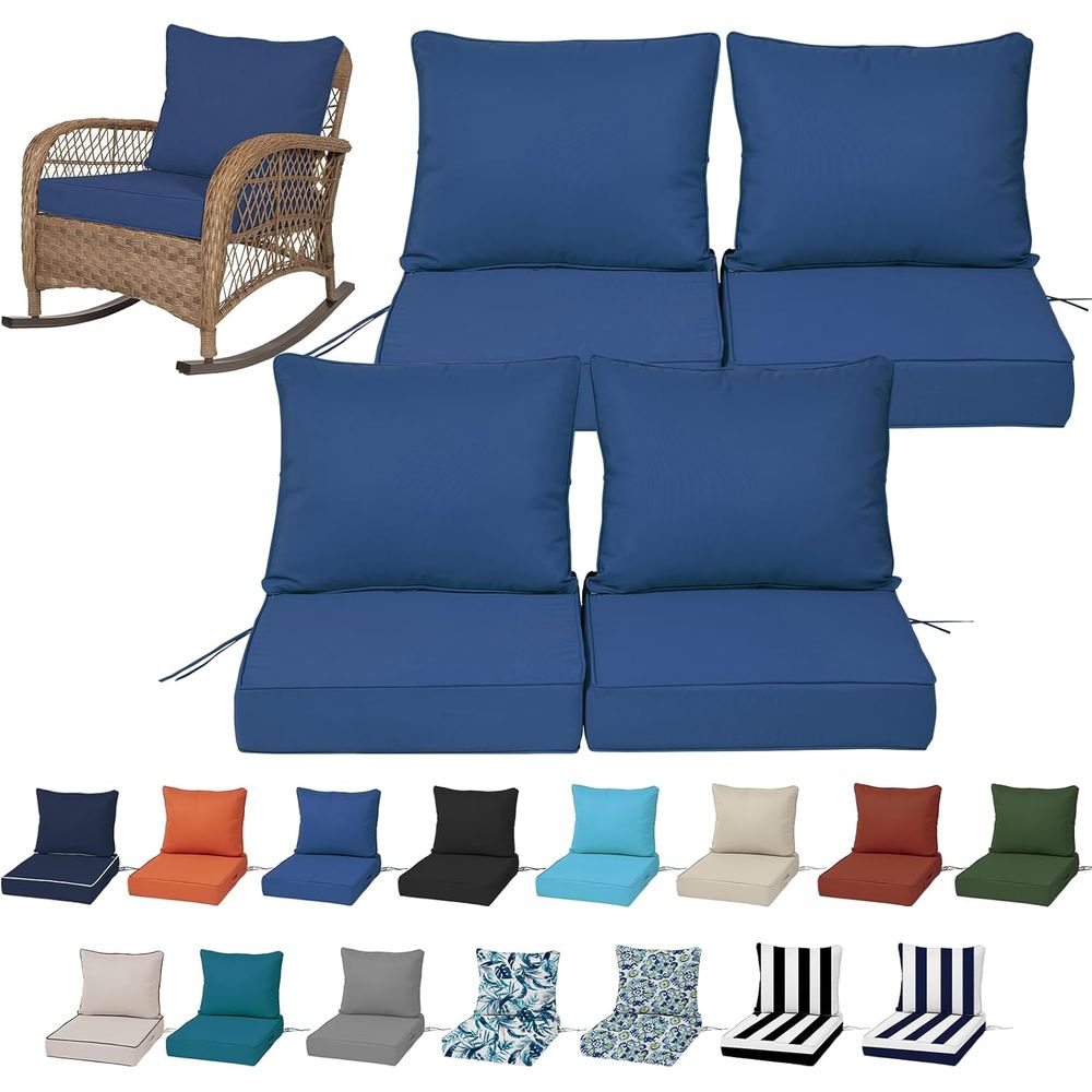 24x24 Outdoor Deep Seat Cushio - đánh giá và giá Outdoor Furniture Cushion