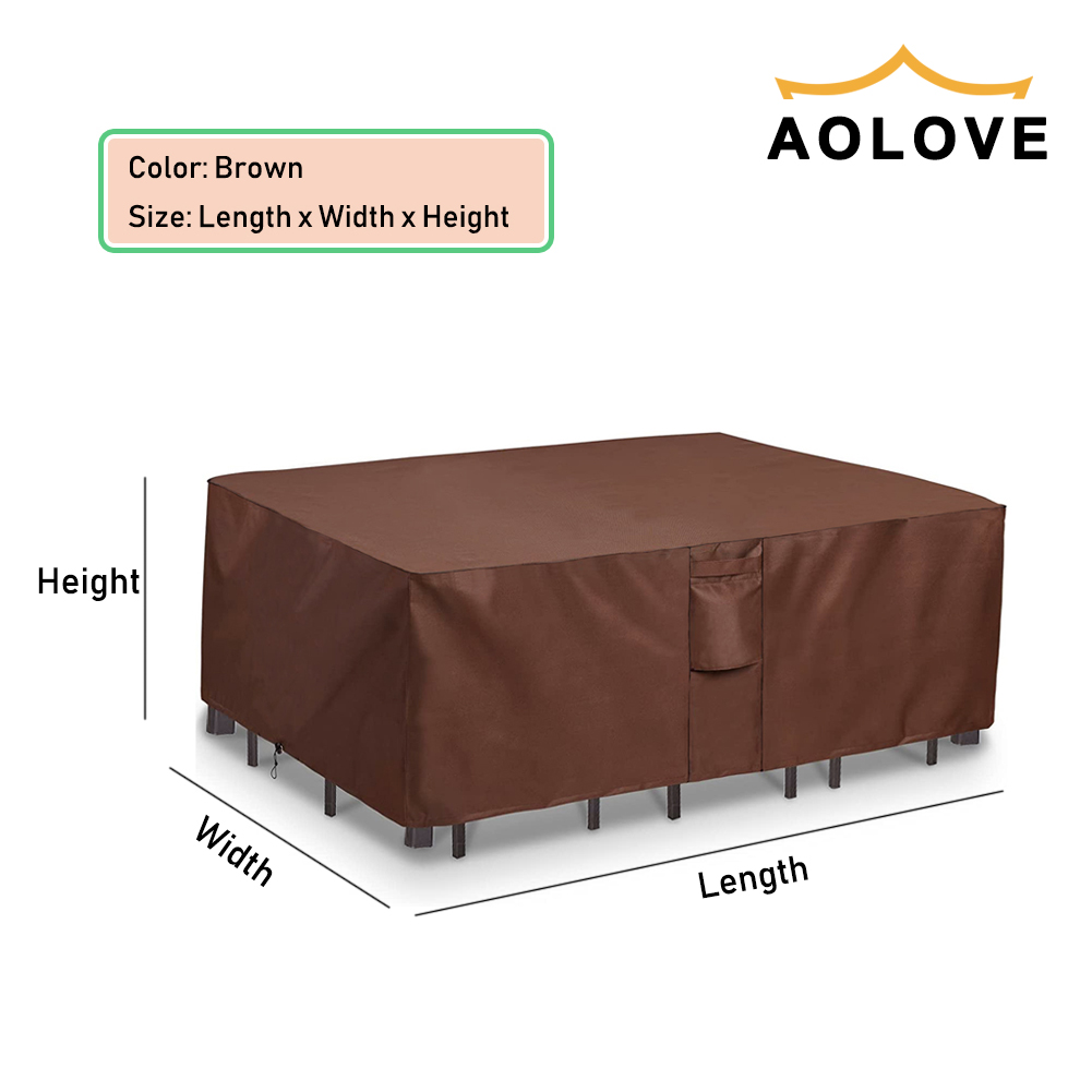 Brown 420D HEAVY DUTY Outdoor  - đánh giá và giá Outdoor Furniture Plans