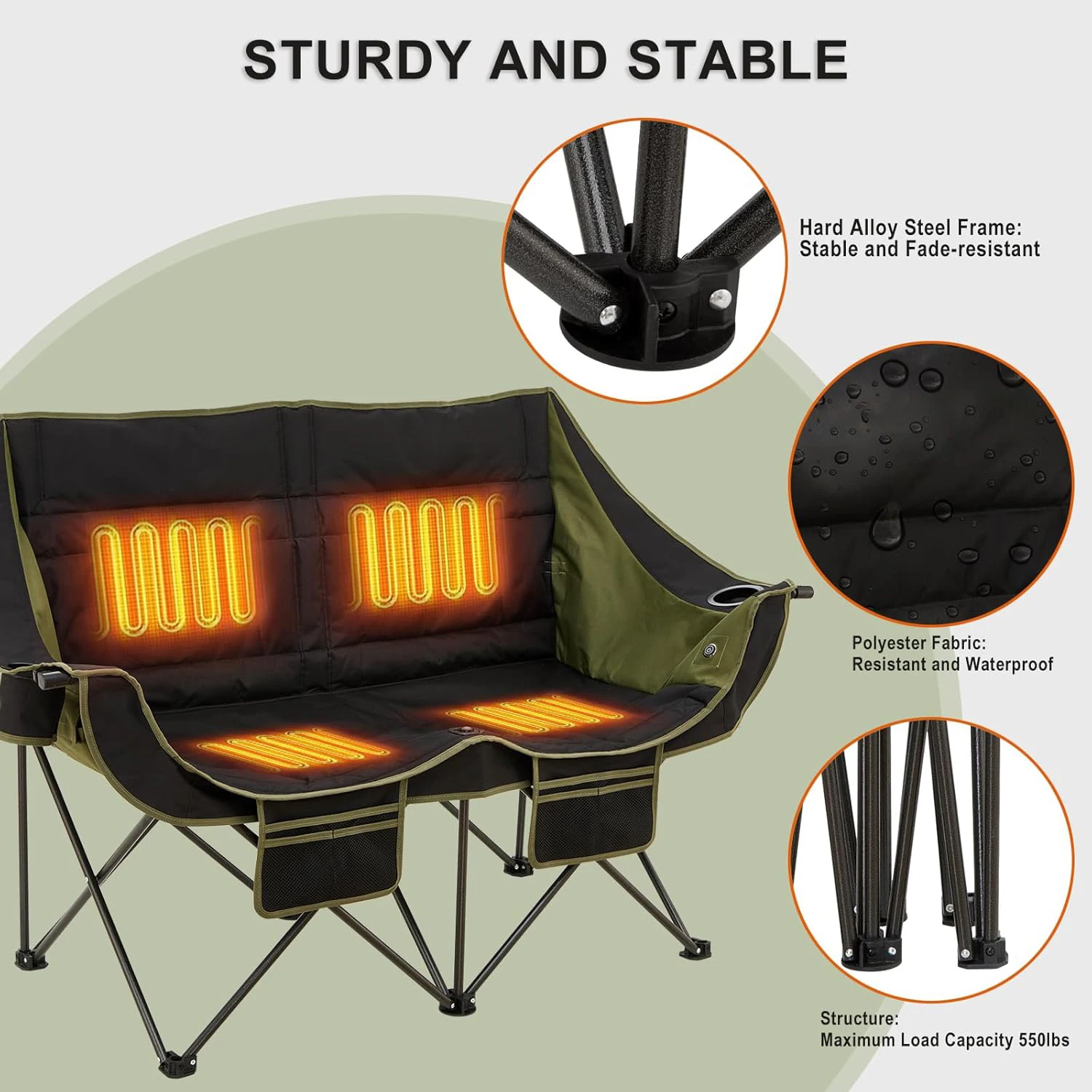 Custom Factory Portable Couple - đánh giá và giá Outdoor Furniture Factory