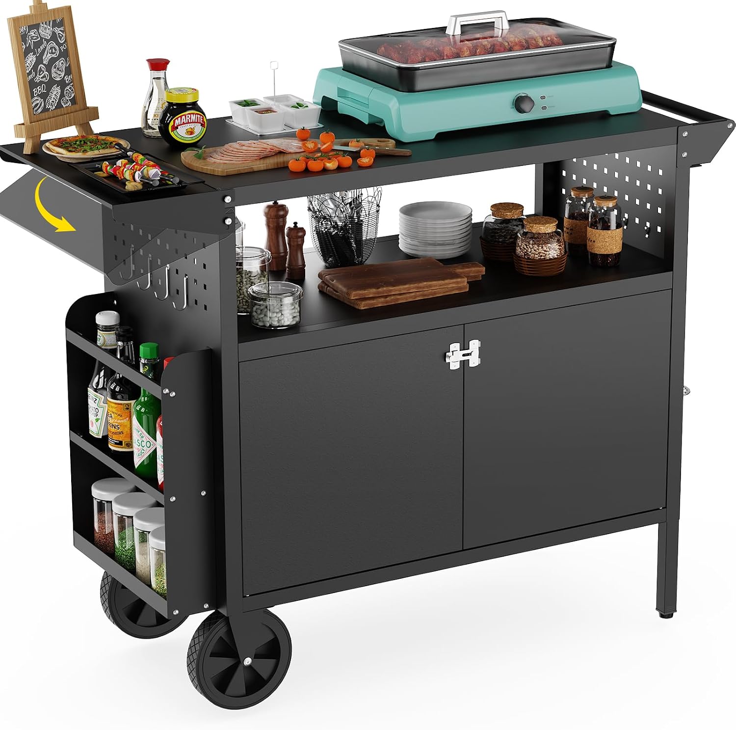 Outdoor Grill Cart Table With  - đánh giá và giá Outdoor Furniture Philippines