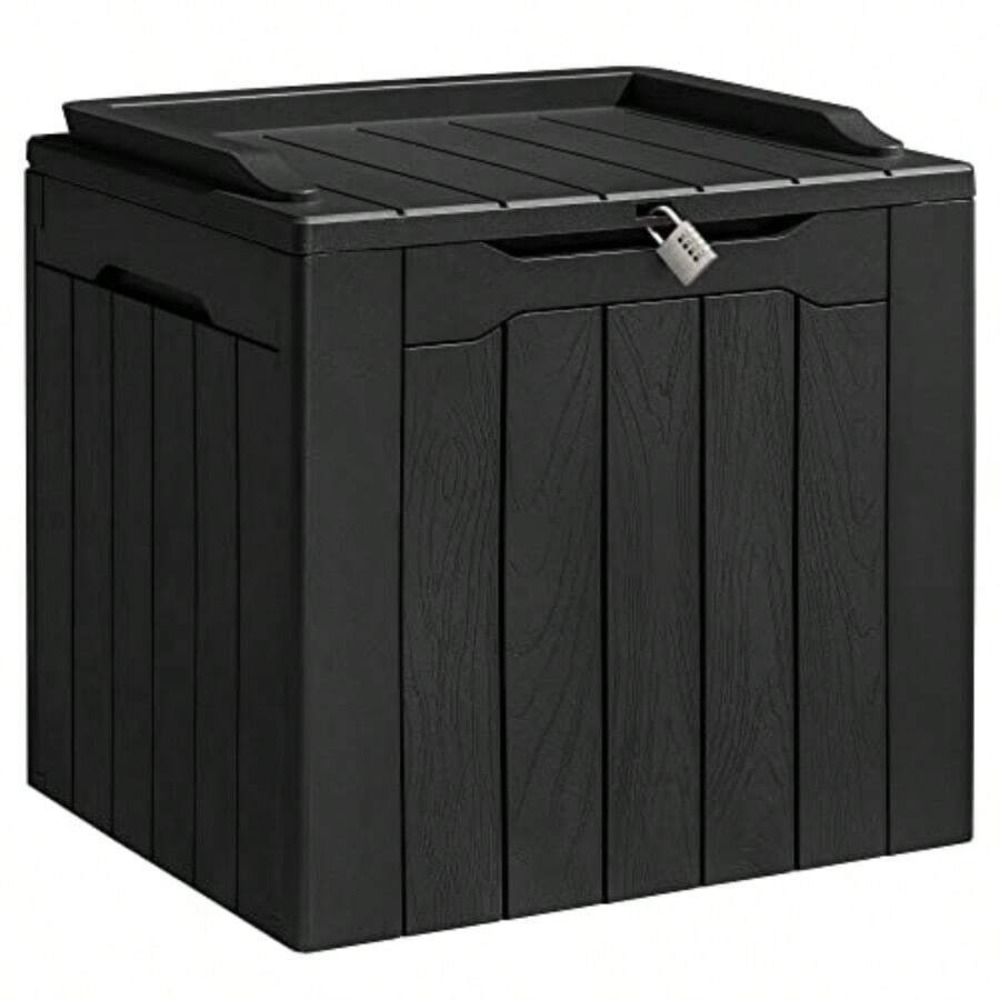 31 Gallon Resin Deck Box Water - đánh giá và giá Outdoor Furniture Cushion