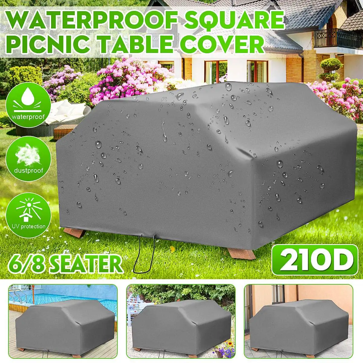 210D For 6/8 Seater Picnic Tab - đánh giá và giá Outdoor Furniture Paint