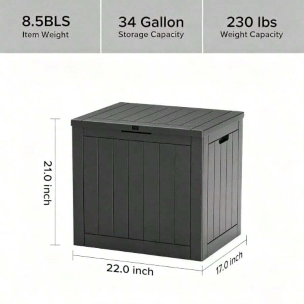 Outdoor Storage Box Resin Wate - đánh giá và giá Outdoor Furniture Cushion