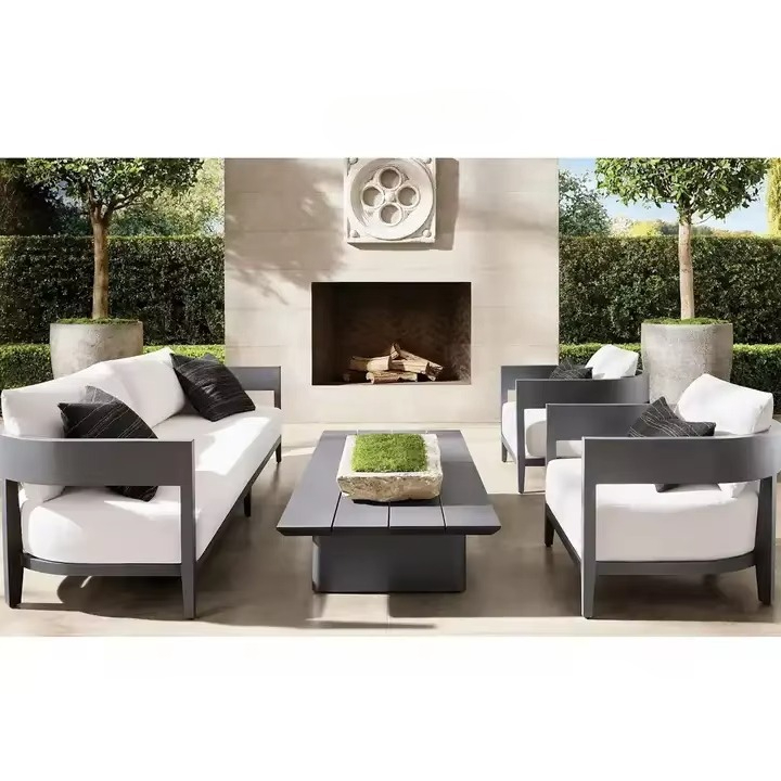 Aluminium Outdoor Garden Sofa  - đánh giá và giá Outdoor Furniture Thailand