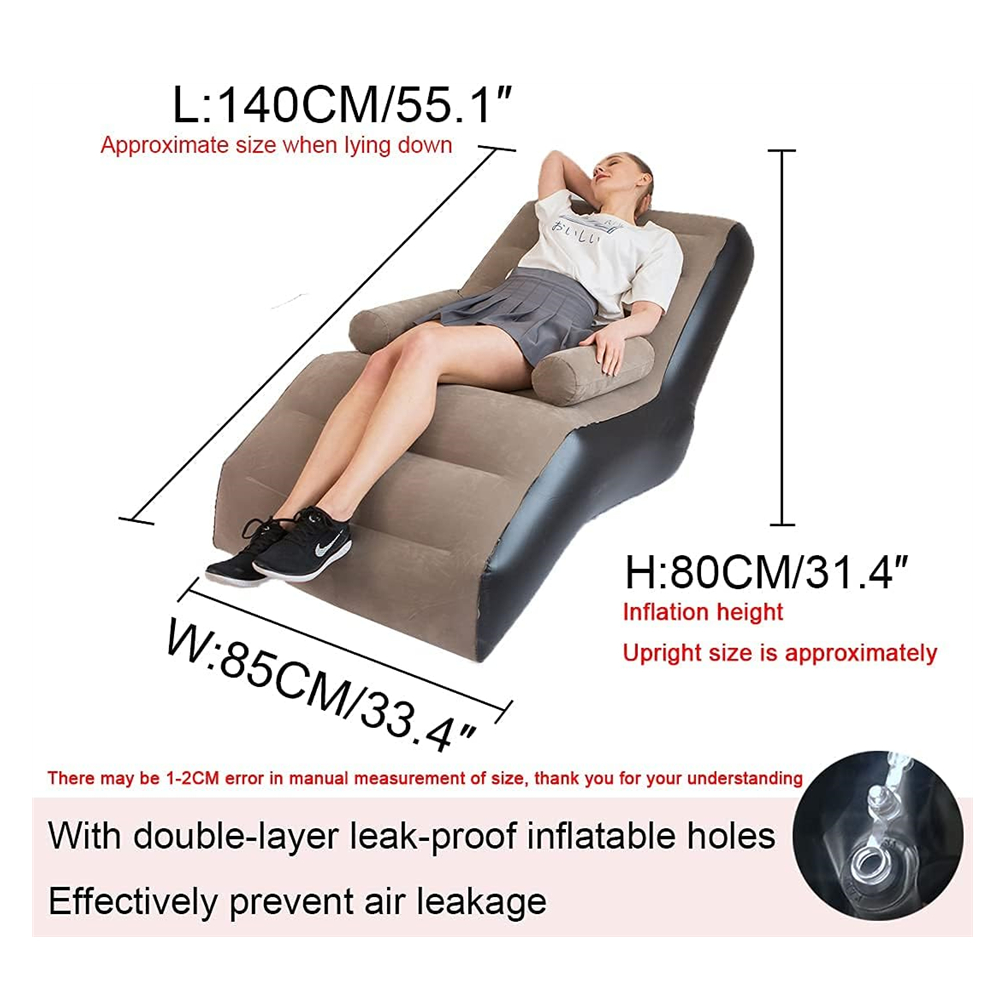 Folding Lazy Sofa,Inflatable L - đánh giá và giá Outdoor Furniture Philippines