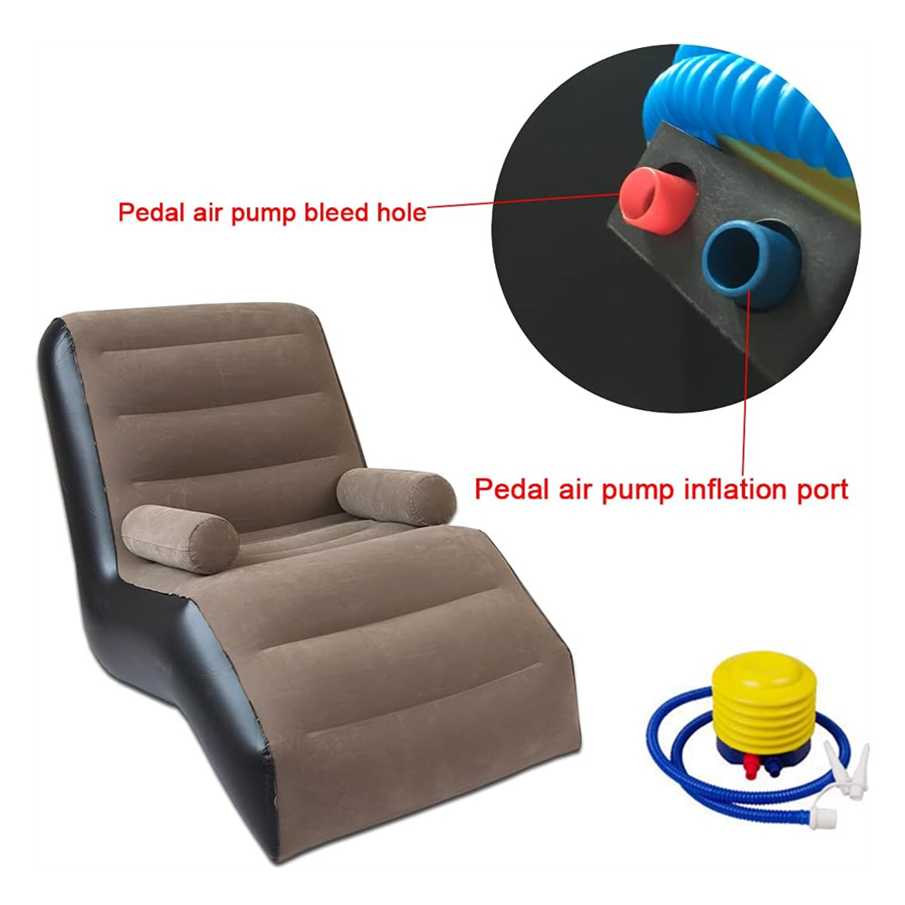 Folding Lazy Sofa,Inflatable L - đánh giá và giá Outdoor Furniture Philippines